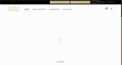 Desktop Screenshot of laracostumes.com